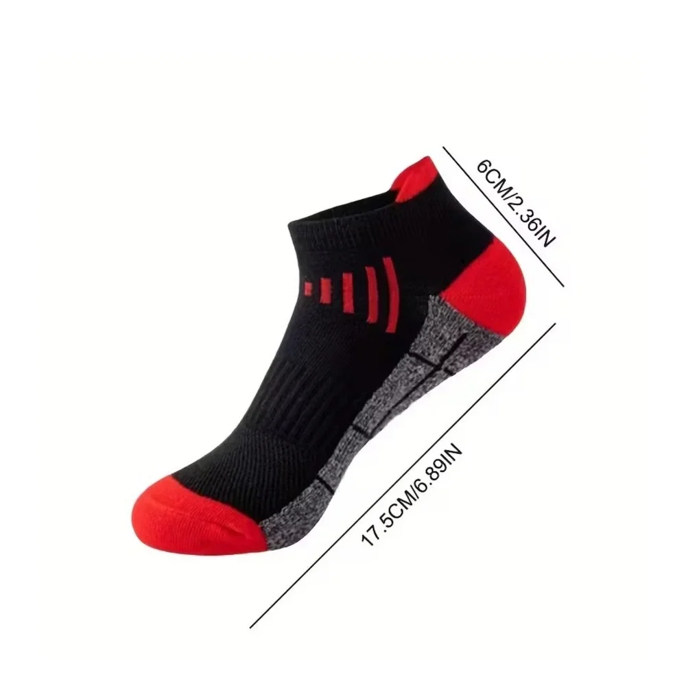 Colorful Athletic Women's Ankle Socks M/L 6 PACK Tab Low Cut High‎ Quality NEW